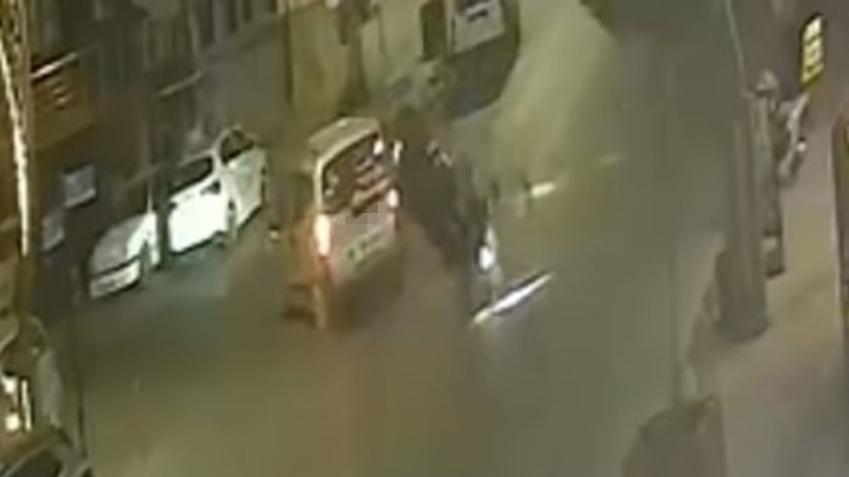 Tekirdağ’da motosiklet sürücüsünün takla attığı kaza